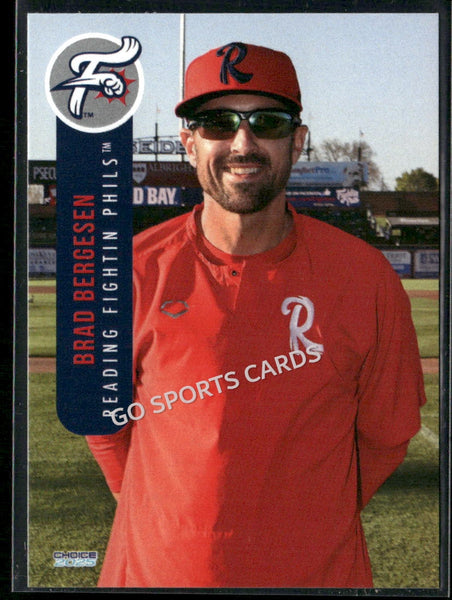 2025 Reading Fightin Phils 2nd Brad Bergesen