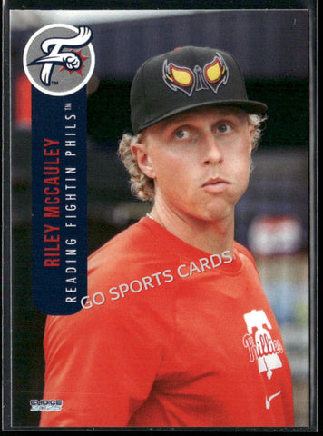 2025 Reading Fightin Phils 2nd Riley McCauley