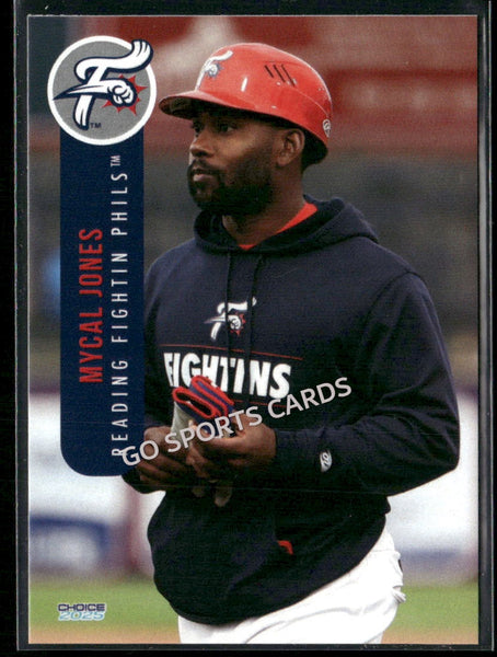 2025 Reading Fightin Phils 2nd Mycal Jones