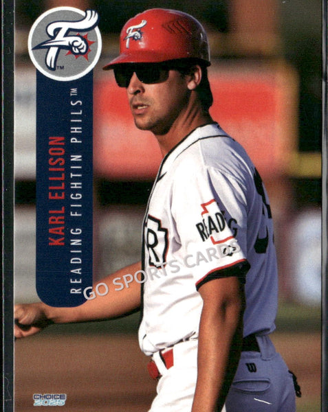 2025 Reading Fightin Phils 2nd Karl Ellison