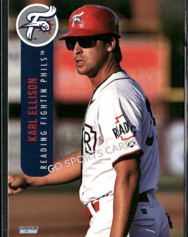2025 Reading Fightin Phils 2nd Karl Ellison