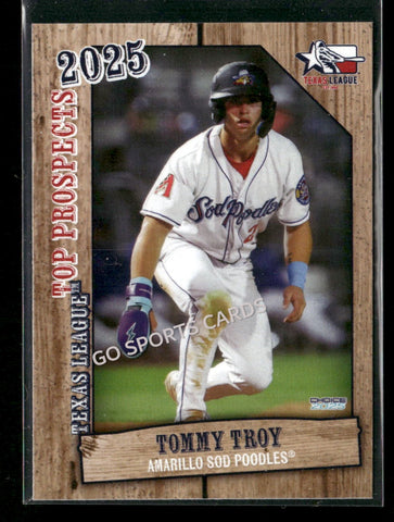 2025 Texas League Top Prospects Tommy Troy