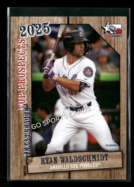 2025 Texas League Top Prospects Ryan Waldschmidt