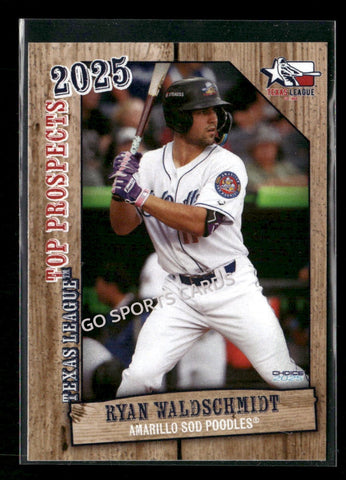 2025 Texas League Top Prospects Ryan Waldschmidt