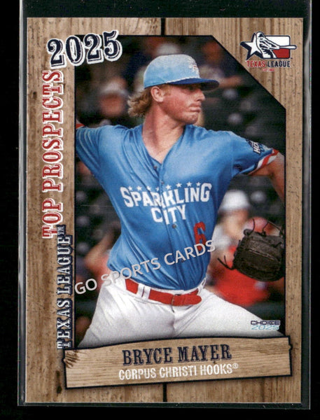 2025 Texas League Top Prospects Bryce Mayer