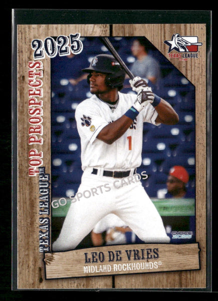 2025 Texas League Top Prospects Leo De Vries