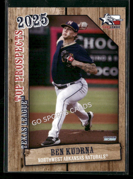 2025 Texas League Top Prospects Ben Kudrna