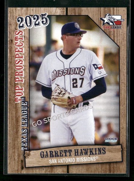 2025 Texas League Top Prospects Garrett Hawkins