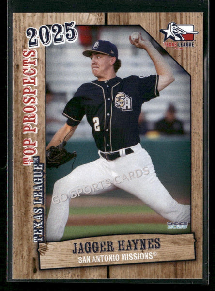 2025 Texas League Top Prospects Jagger Haynes