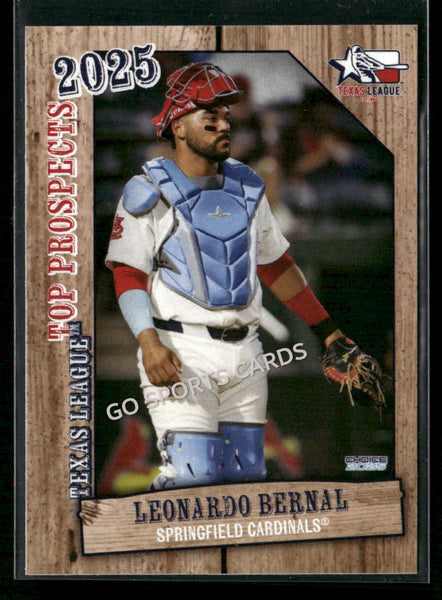 2025 Texas League Top Prospects Leonardo Bernal