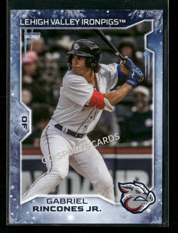 2025 Lehigh Valley IronPigs Holiday Gabriel Rincones Jr