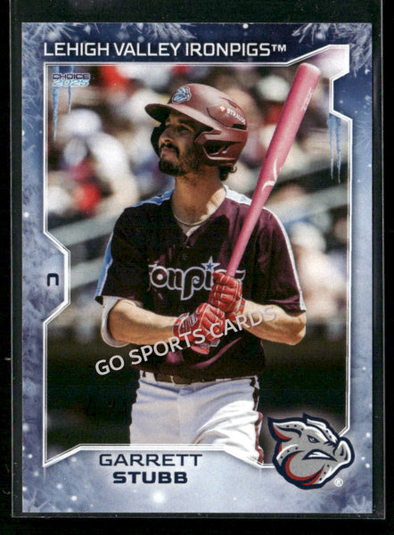 2025 Lehigh Valley IronPigs Holiday Garrett Stubb