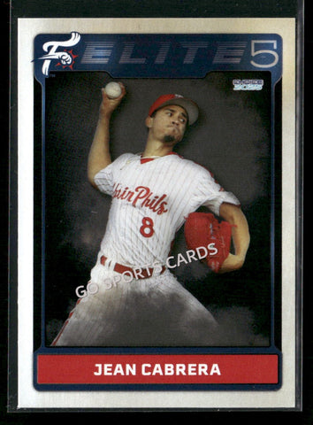 2025 Reading Fightin Phils Elite 5 Jean Cabrera
