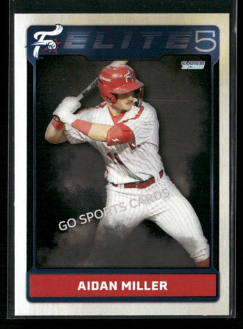 2025 Reading Fightin Phils Elite 5 Aidan Miller