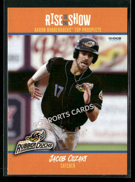 2025 Akron Rubberducks Rise to the Show Jacob Cozart