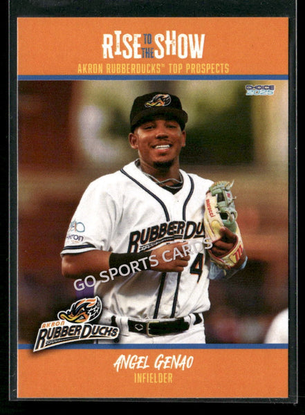 2025 Akron Rubberducks Rise to the Show Angel Genao