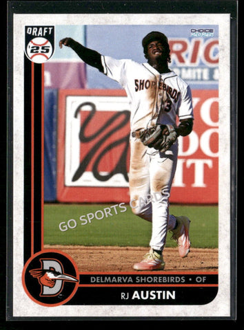 2025 Delmarva Shorebirds RJ Austin