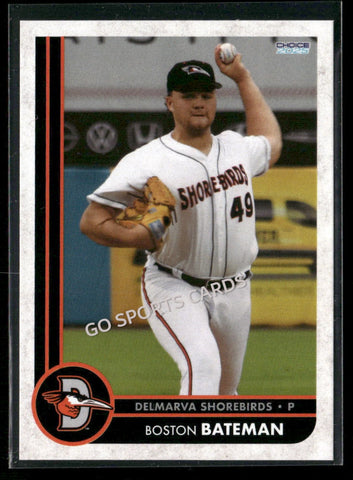 2025 Delmarva Shorebirds Boston Bateman