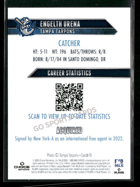 2025 Tampa Tarpons Engelth Urena