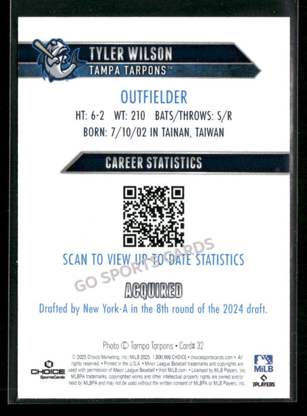 2025 Tampa Tarpons Tyler Wilson