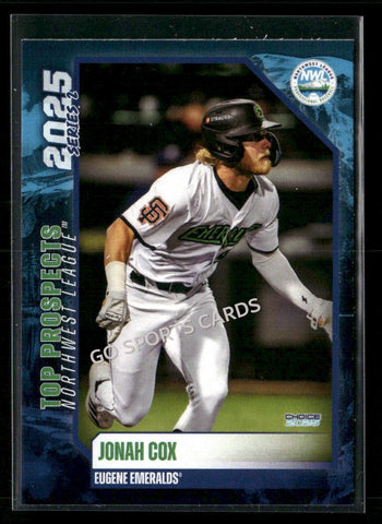 2025 Northwest League Top Prospects NWL #2 Jonah Cox