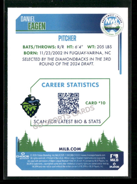 2025 Northwest League Top Prospects NWL #2 Daniel Eagen