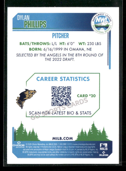 2025 Northwest League Top Prospects NWL #2 Dylan Phillips