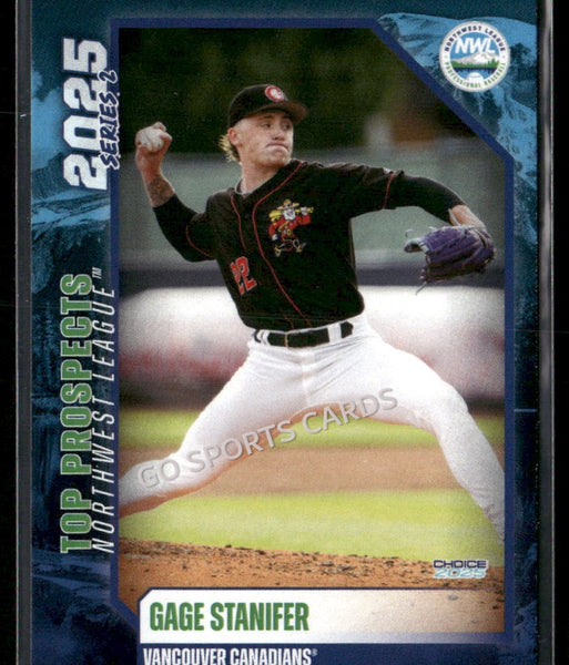 2025 Northwest League Top Prospects NWL #2 Gage Stanifer