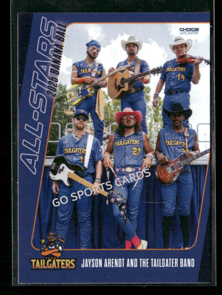 2025 Banana Ball All Stars Jayson Arendt Rodrigo Sanchez Tre Jones Kaden Bowler James Jimmy Strings Taubl Sam Taubl