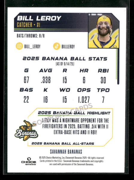 2025 Banana Ball All Stars Bill Leroy