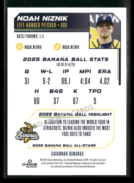 2025 Banana Ball All Stars Noah Niznik