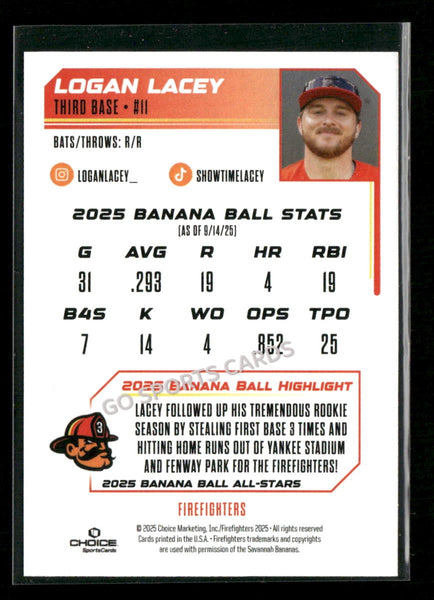 2025 Banana Ball All Stars Logan Lacey