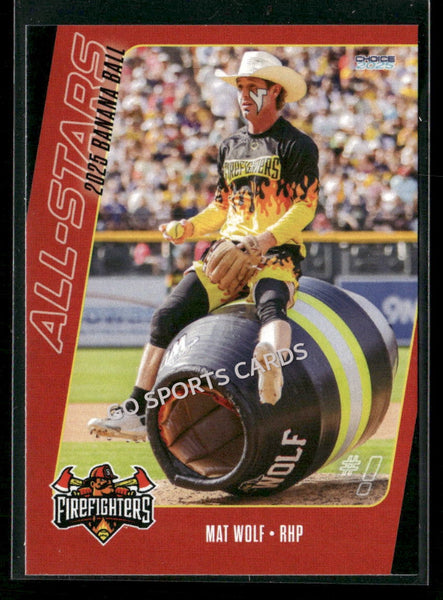 2025 Banana Ball All Stars Mat Wolf