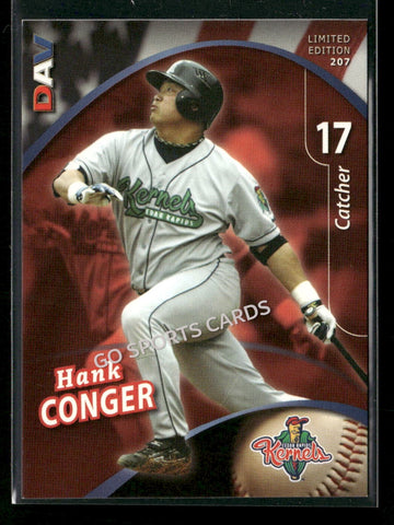 2009 Cedar Rapids Kernels DAV Hank Conger