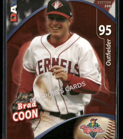 2009 Cedar Rapids Kernels DAV Brad Coon