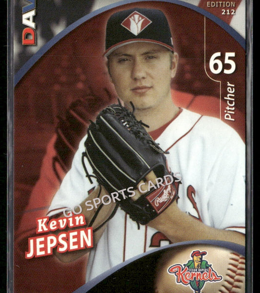 2009 Cedar Rapids Kernels DAV Kevin Jepsen