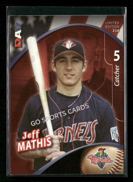 2009 Cedar Rapids Kernels DAV Jeff Mathis