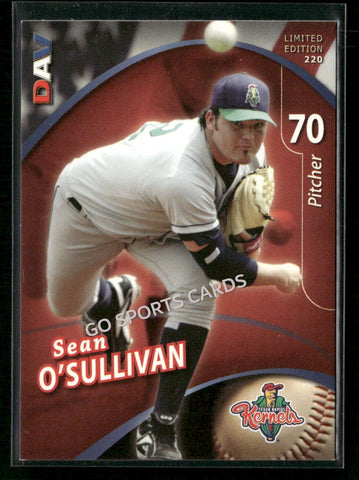 2009 Cedar Rapids Kernels DAV Sean O'Sullivan