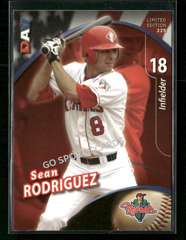 2009 Cedar Rapids Kernels DAV Sean Rodriguez