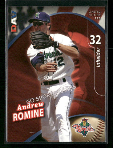 2009 Cedar Rapids Kernels DAV Andrew Romine