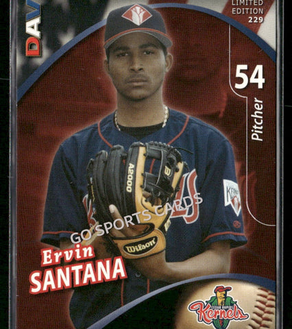 2009 Cedar Rapids Kernels DAV Ervin Santana