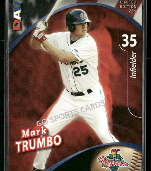 2009 Cedar Rapids Kernels DAV Mark Trumbo