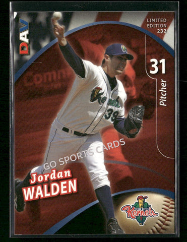 2009 Cedar Rapids Kernels DAV Jordan Walden