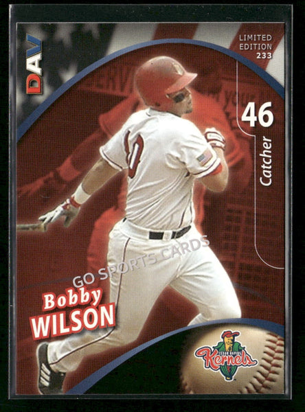 2009 Cedar Rapids Kernels DAV Bobby Wilson