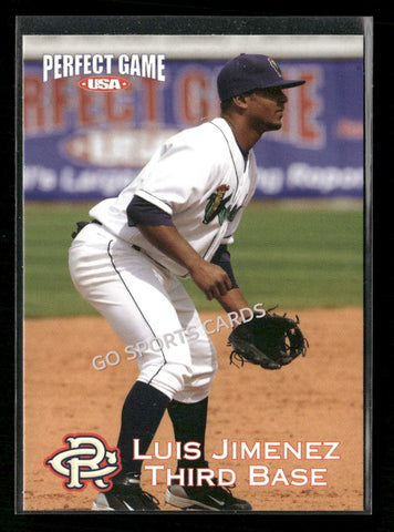 2010 Cedar Rapids Kernels Luis Jimenez