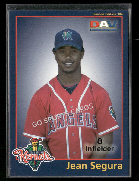 2010 Cedar Rapids Kernels DAV Jean Segura