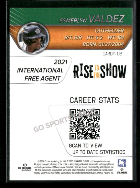 2026 Greensboro Grasshoppers Rise To The Show Top Prospects Esmerlyn Valdez