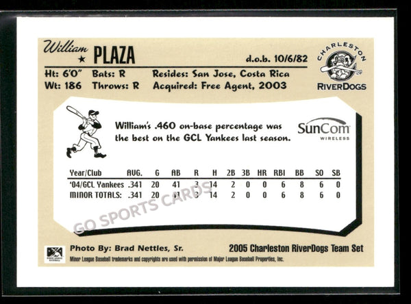 2005 Charleston RiverDogs William Plaza