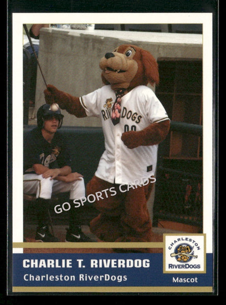 2005 Charleston RiverDogs Charlie T Riverdog Mascot