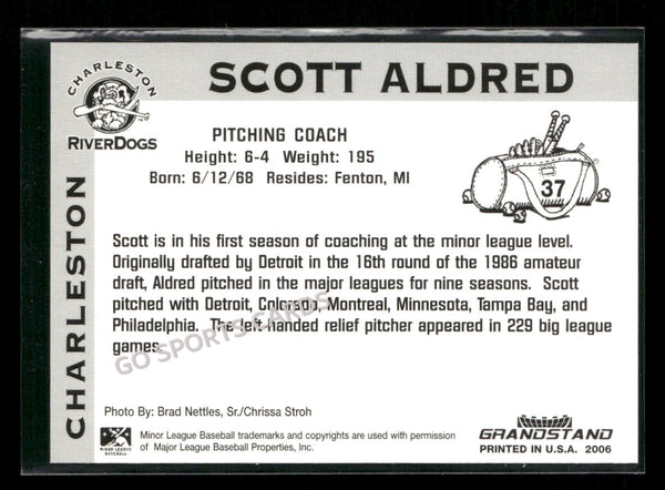 2006 Charleston RiverDogs Scott Aldred
